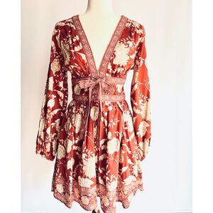 Antonio Melani Normajean floral print dress size 2